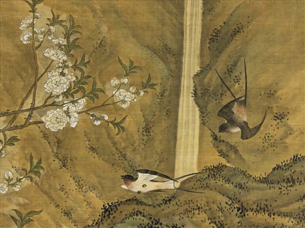 清高其佩花鳥寫生　軸