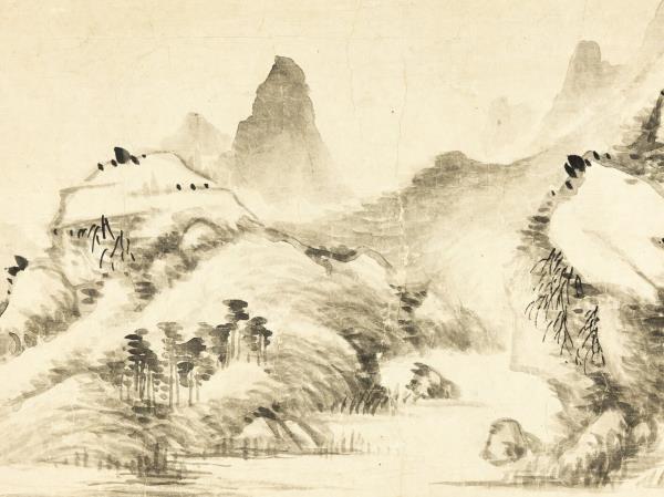 清弘旿溪林清逸　軸