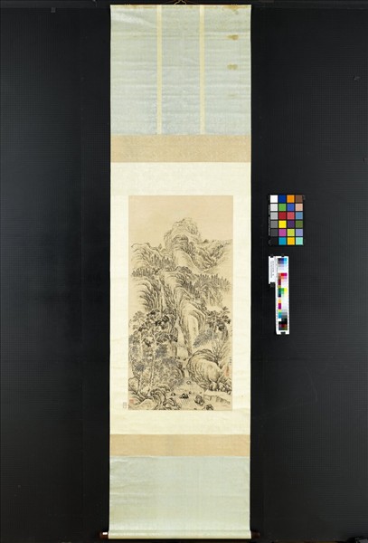 清弘旿川嶽同春　軸