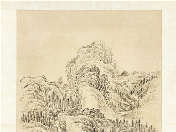 清弘旿川嶽同春　軸