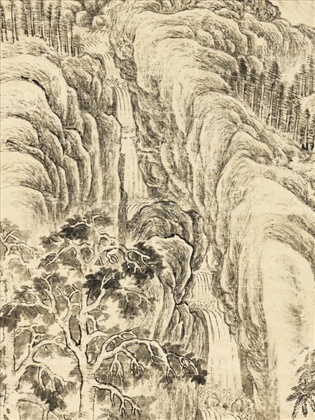 清弘旿川嶽同春　軸