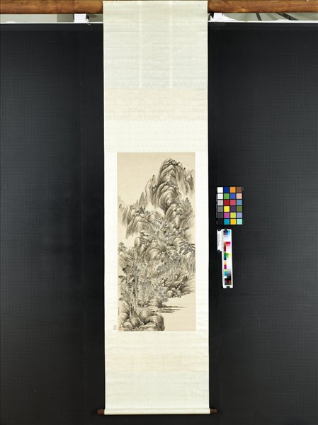 清弘旿秋山森秀　軸