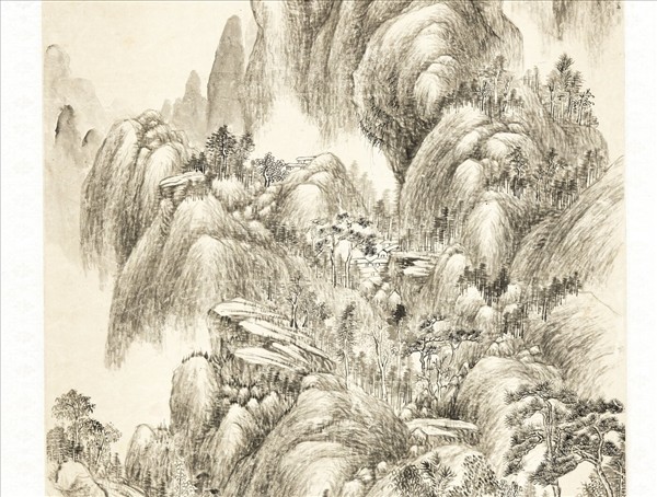 清弘旿秋山森秀　軸