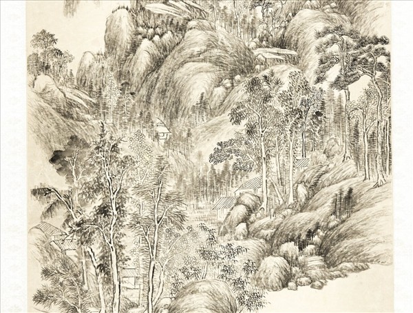 清弘旿秋山森秀　軸