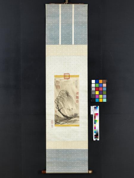 清高宗御筆煙波釣艇　軸