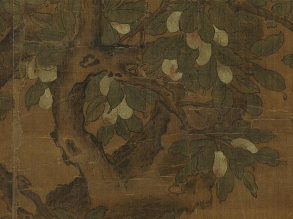 宋人撲棗圖　軸