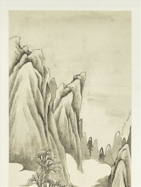 清胡桂秋山琴話　軸