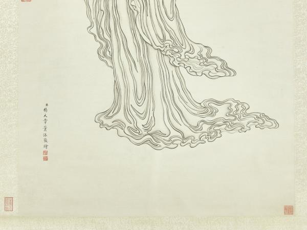 清楊大章甘露大士　軸