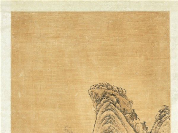 清傅雯山林逸趣　軸