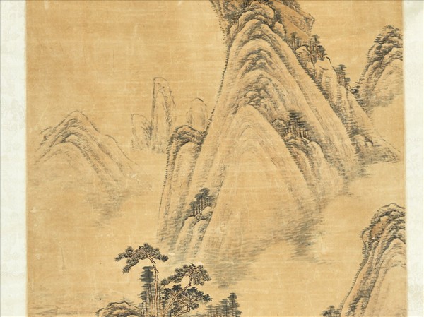 清傅雯山林逸趣　軸