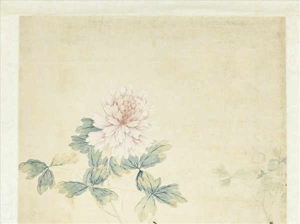 清焦和貴富貴長春　軸