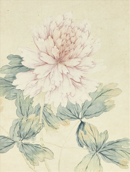 清焦和貴富貴長春　軸