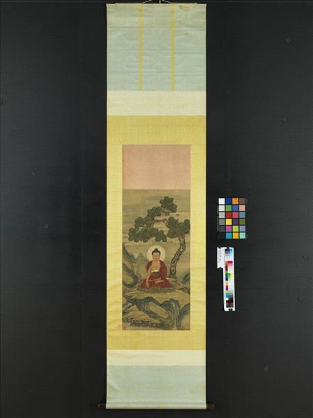 清人無量壽佛　軸