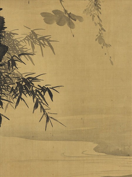 明郭甸寒鴉宿雁　軸