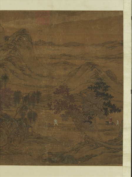 清彥麟畫秋景　軸