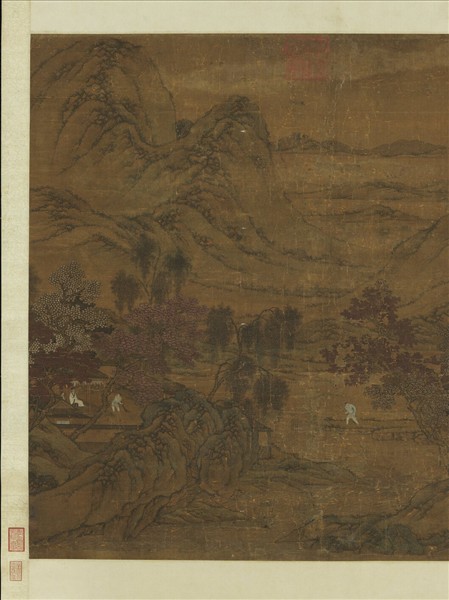 清彥麟畫秋景　軸