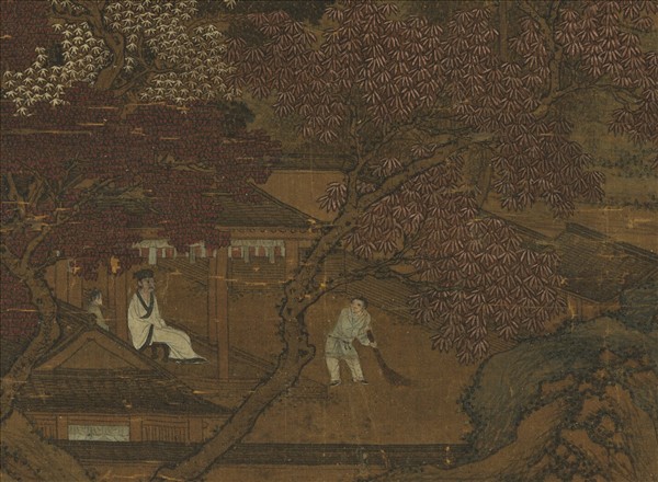 清彥麟畫秋景　軸