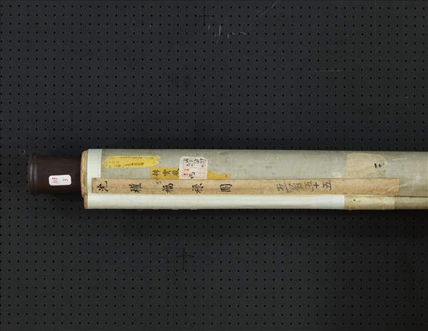 沈權福祿圖　軸