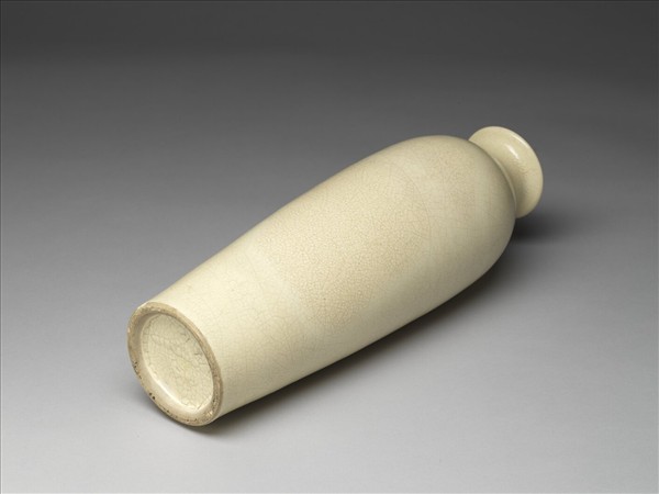 東溪窯 米黃釉瓶