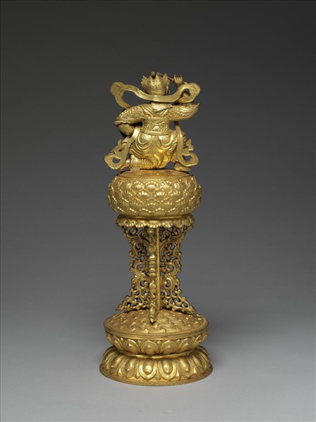 銅鍍金七政寶-武將