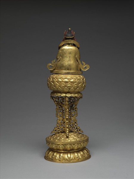 銅鍍金七政寶-財臣