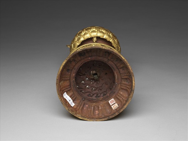 銅鍍金七政寶-財臣