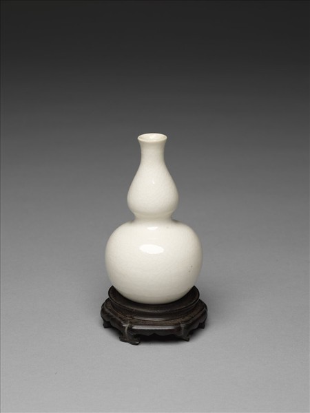 白瓷葫蘆瓶