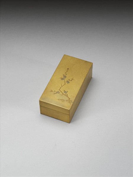 梅蒔繪方盒