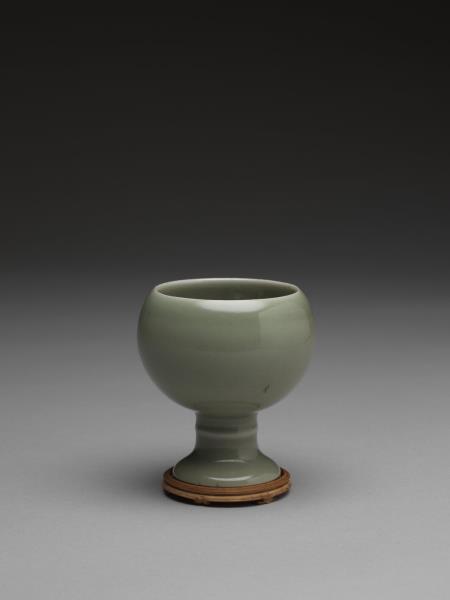 青瓷高足杯- 故宮