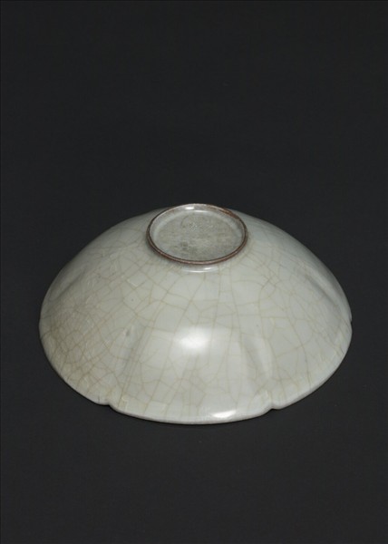 官窯 青瓷葵口碗