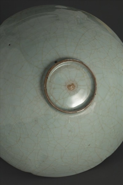 官窯 青瓷葵口碗