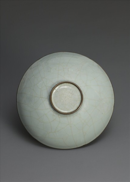 官窯 青瓷葵口碗