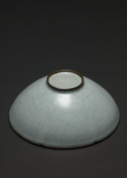 官窯 青瓷葵口碗