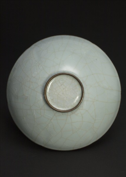 官窯 青瓷葵口碗