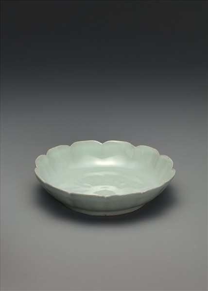 官窯 青瓷花式洗