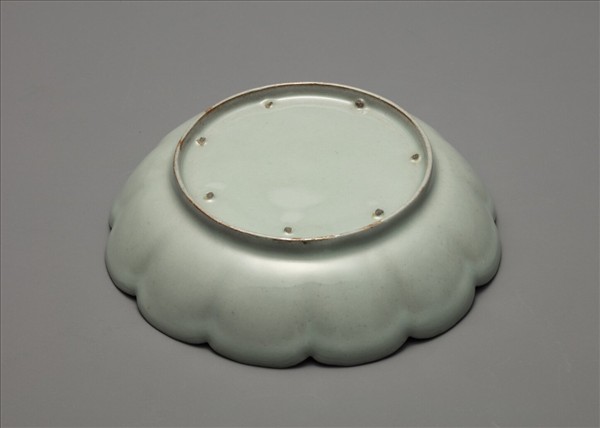 官窯 青瓷花式洗