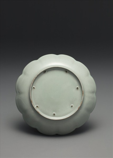 官窯 青瓷花式洗