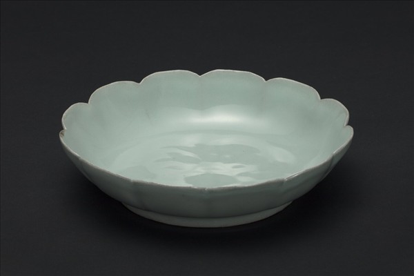 官窯 青瓷花式洗