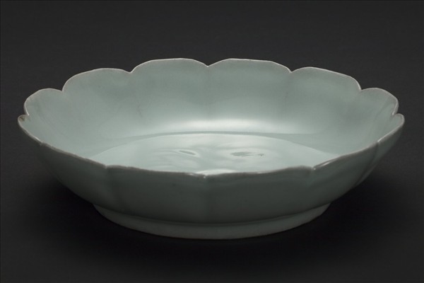 官窯 青瓷花式洗