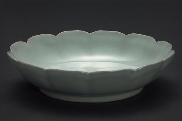 官窯 青瓷花式洗