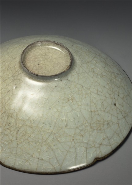 官窯 青瓷葵口碗