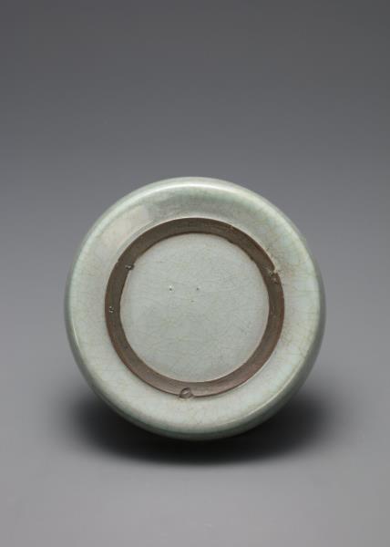 官窯 青瓷印花龍紋洗