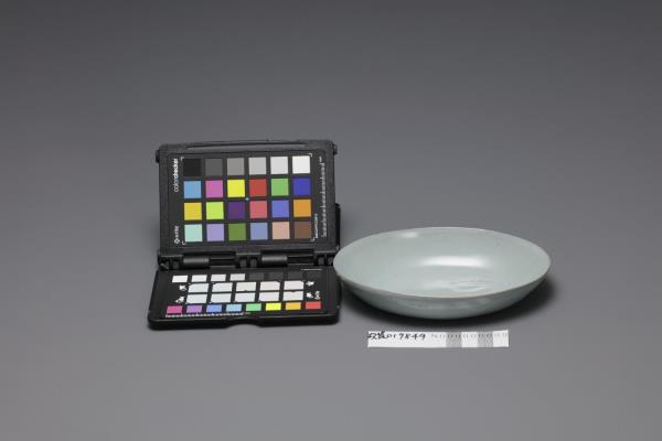 汝窯 青瓷橢圓小洗