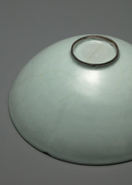 官窯 青瓷葵口碗