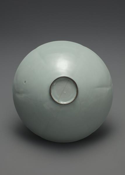 官窯 青瓷葵口碗