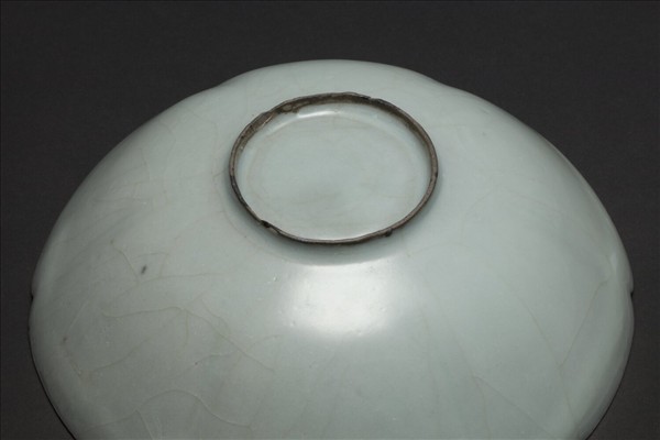 官窯 青瓷葵口碗