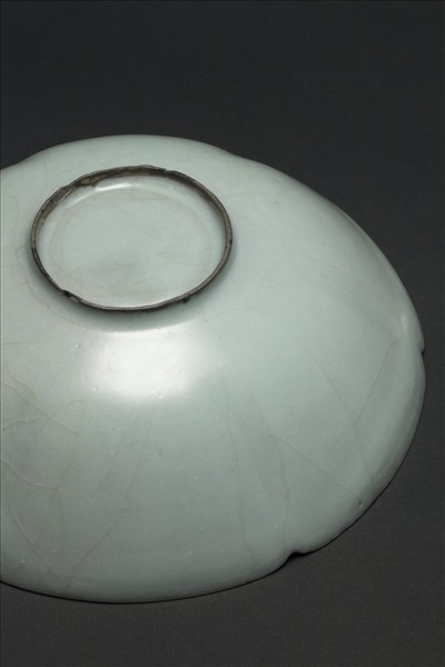 官窯 青瓷葵口碗