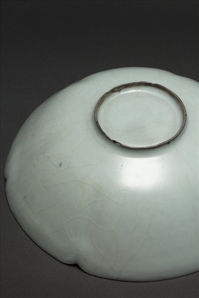 官窯 青瓷葵口碗