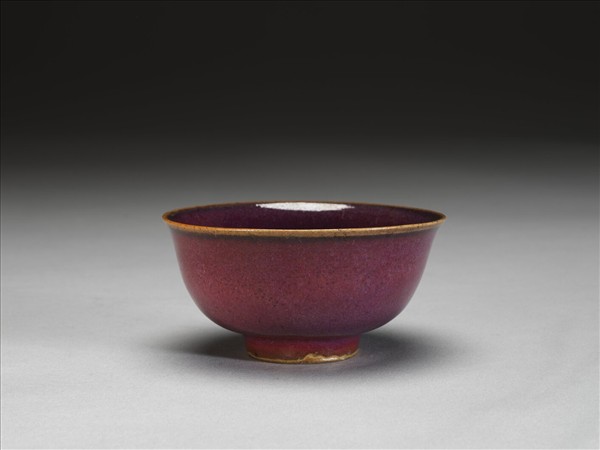 鈞窯 紫紅釉碗