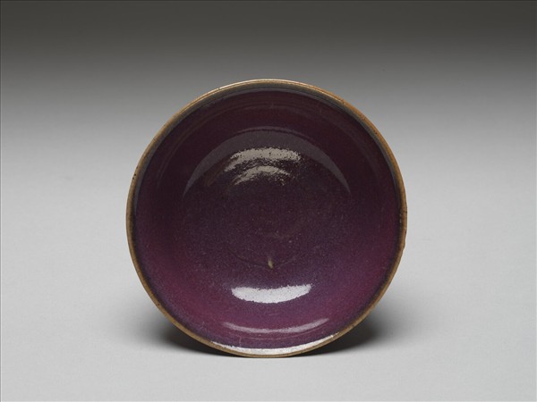 鈞窯 紫紅釉碗